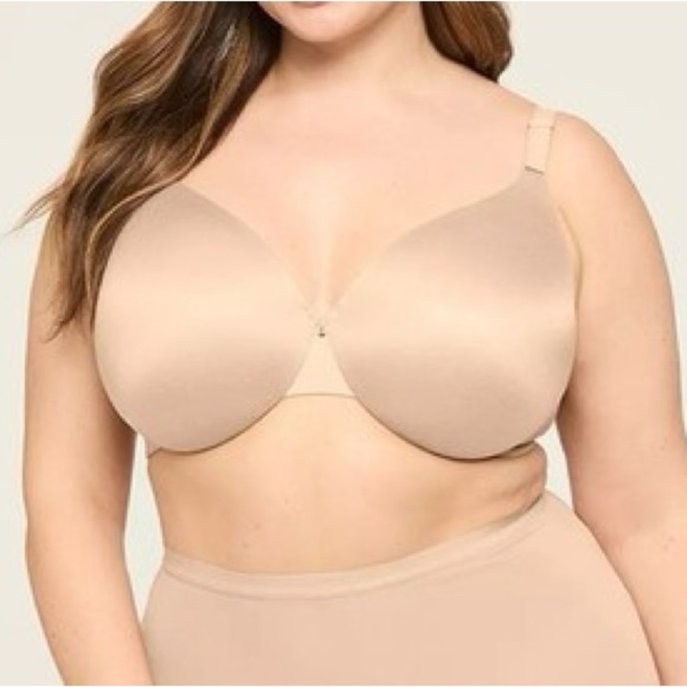 Cacique Beige Full-Coverage Bra